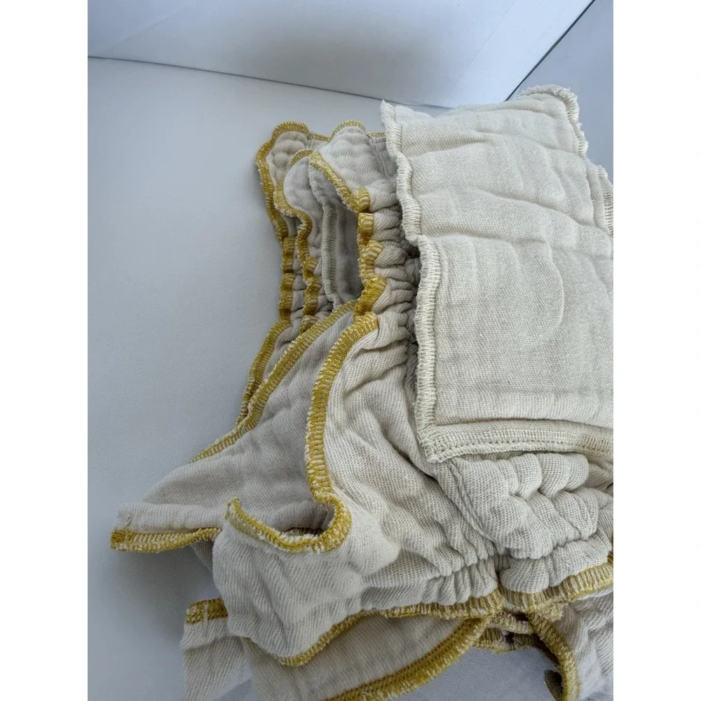 Lot of 4 Lighthouse Kids Co Supreme Pocket Cloth Diapers Washed Never Used